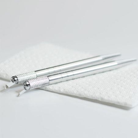 Disposable microblading and microshading pen