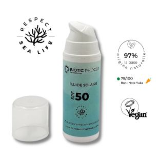 Sun Care Fluid SPF50 - 97% d'origine naturelle