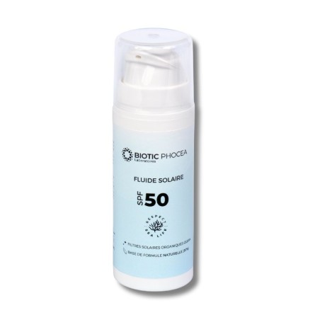 Pump bottle - sunscreen fluid SPF 50