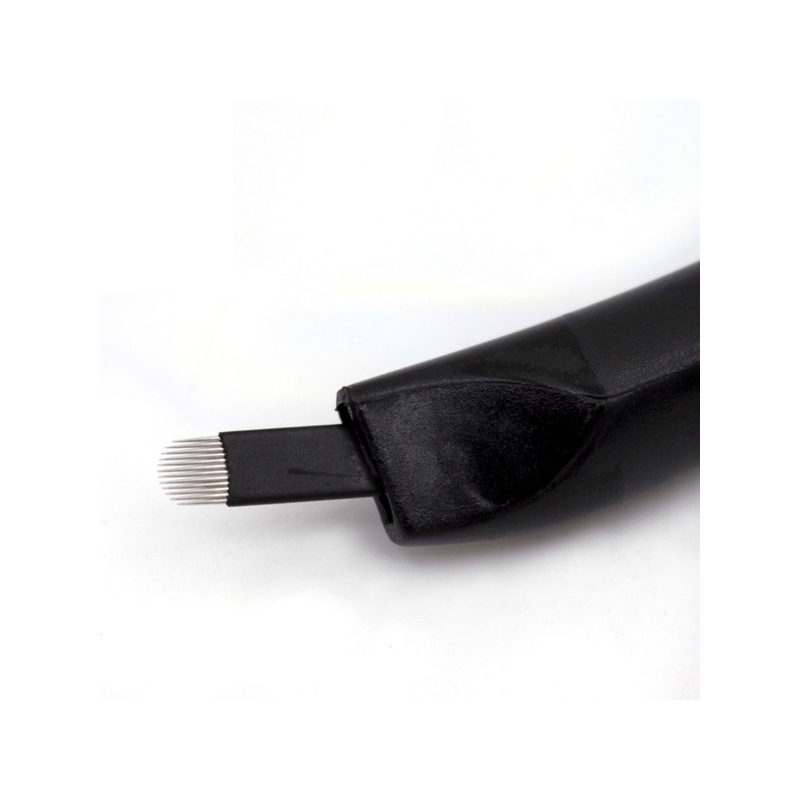 14 pointes U - 10 stylos Microblading stérile à usage unique -  14 pointes U